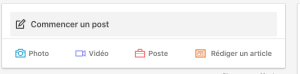 Comment publier un post sur linkedin