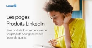 page produit linkedin